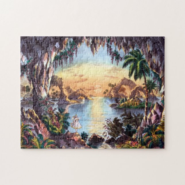 Det felika Grottopussel Pussel (Horisontell)