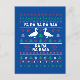 Det fina julkortet anka Helgdag Helg Vykort