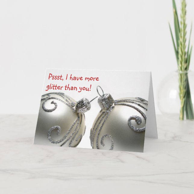 Det fina julkortet om bollar helgkort (Framsida)