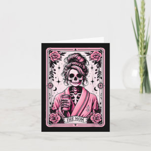 Det fina Tarot Card Woman Skeleton Mor Sku Mamma Kort