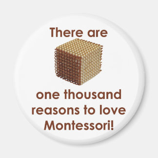 Det finns 1 000 skäl till Kärlek Montessori Magnet
