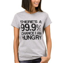 Det finns 99,9% riskerar den hungry. I-förmiddagen