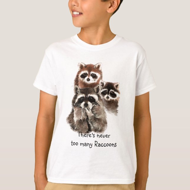 Det finns aldrig för många Rasioner Cute Animal Tröja (Framsida)