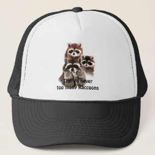 Det finns aldrig för många Rasioner Cute Animal Truckerkeps