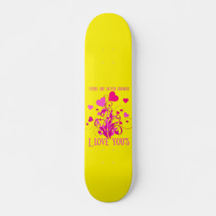DET FINNS ALDRIG TILLRÄCKLIGT MYCKET I KÄRLEK AT MINI SKATEBOARD BRÄDA 18,5 CM