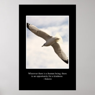 Det finns alltid en möjlighet till vänlighet poster