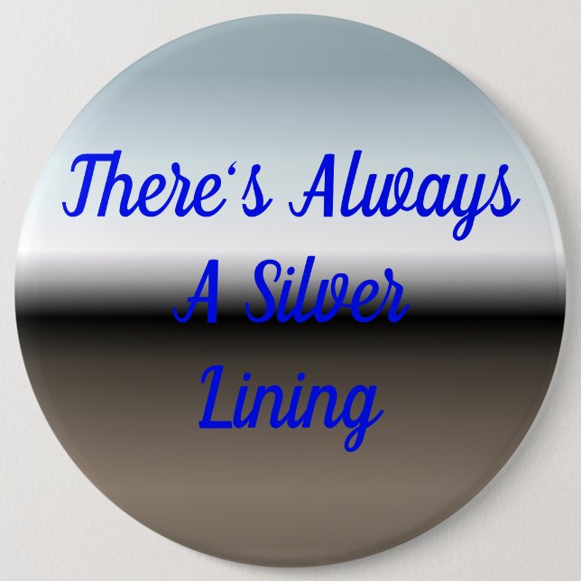 Det finns alltid en Rosa-backed-knapp för Silver-L Knapp (Framsida)