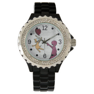 Det finns alltid Joy Cat Balloon Watch Armbandsur