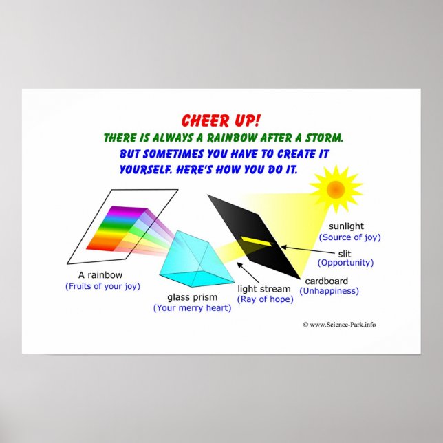 Det finns alltid regnbåge efter en storm. poster (Framsidan)