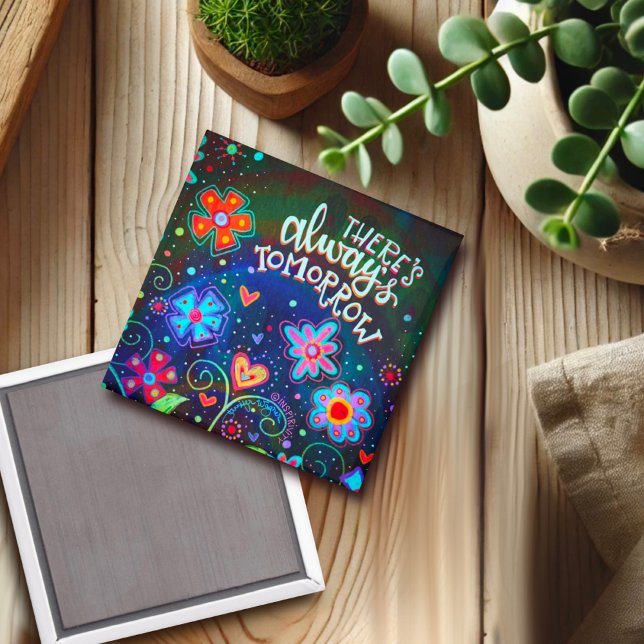 Det finns alltid Söt för inspiritivitet i morgonda Magnet (Skapare uppladdad)