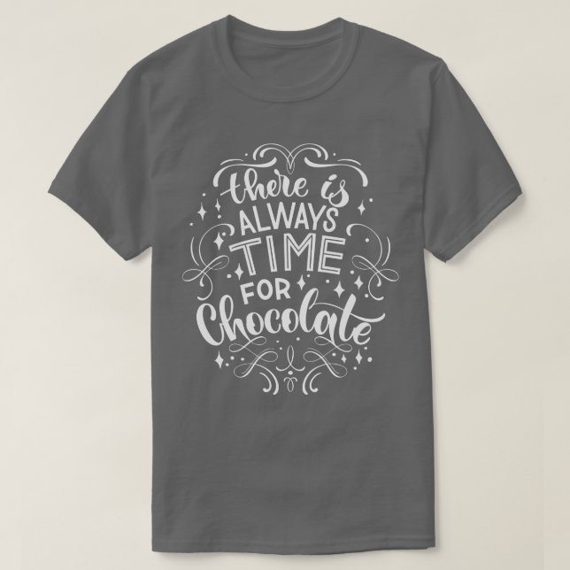 Det finns alltid tid för choklad 2 t shirt (Design framsida)