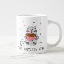 Det finns alltid tid för te, Cat Jumbo Mugg