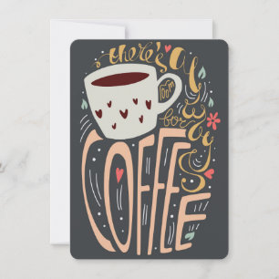 Det finns alltid utrymme för kaffetypografi