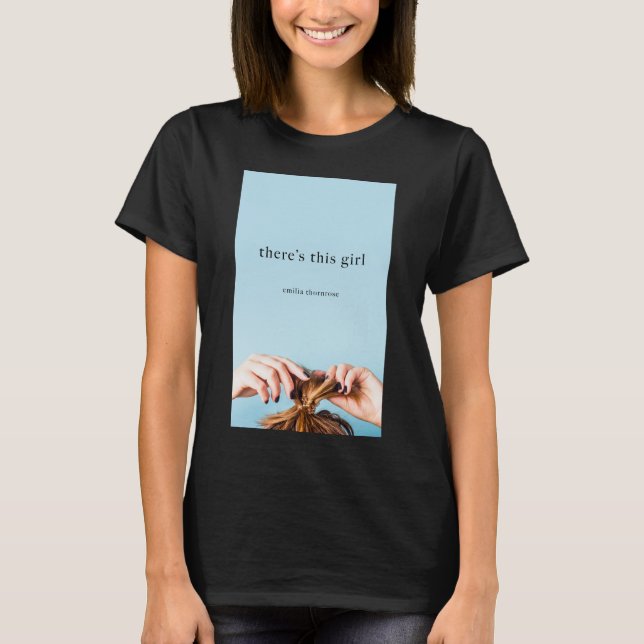 Det finns denna tjej t shirt (Framsida)
