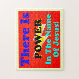 Det finns driver i namn av Jesus! Pussel