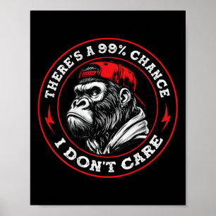 Det finns en 99-procentig chans jag inte bryr mig poster