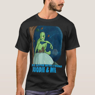 Det finns en Alien i Toilet T Shirt