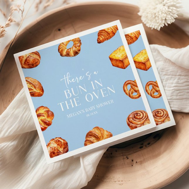 Det finns en bun i den uva babyskåran. pappersservett (Skapare uppladdad)