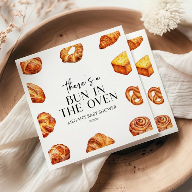 Det finns en bun i den uva babyskåran. pappersservett (Skapare uppladdad)