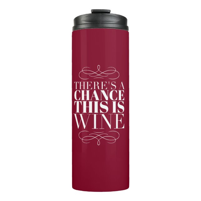 Det finns en chans att det här är Vin (Framsida)