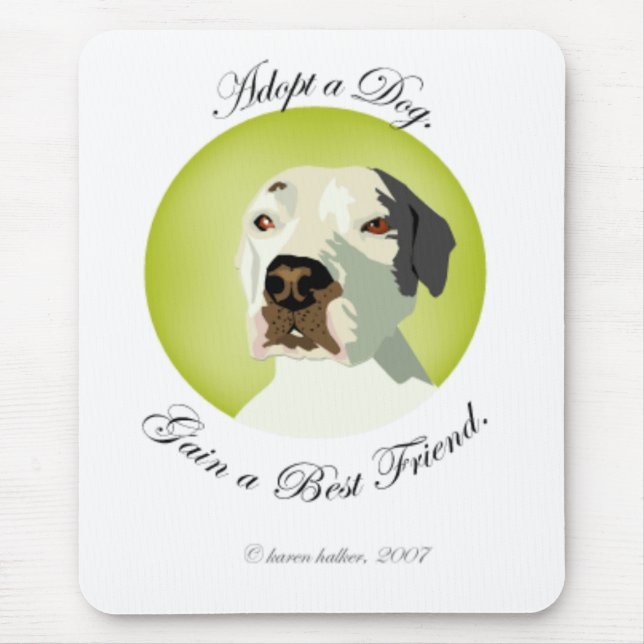 Det finns en fläck på min Mousepad! Musmatta (Framsidan)