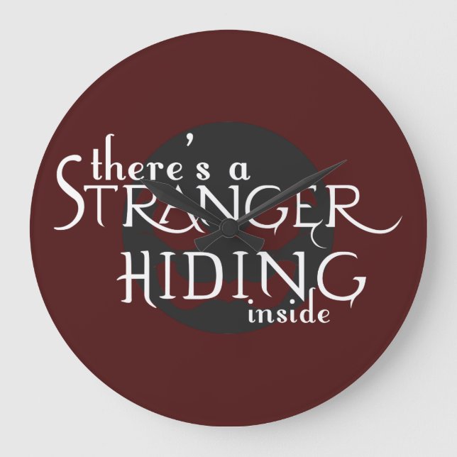 Det finns en främling stor klocka (Framsida)