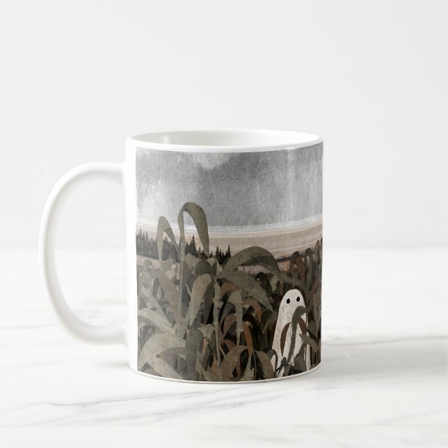 Det finns en Ghost i Cornfield igen... Kaffemugg (Vänster)
