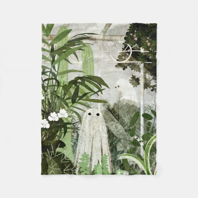 Det finns en Ghost i växthuset igen... Fleecefilt (Framsidan)