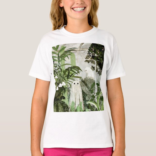 Det finns en Ghost i växthuset igen... T Shirt (Framsida)