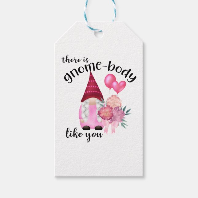 Det finns en gnomkropp som du presentetikett (Framsidan)