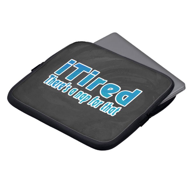Det finns en karta för det. laptop sleeve (Framsida topp)