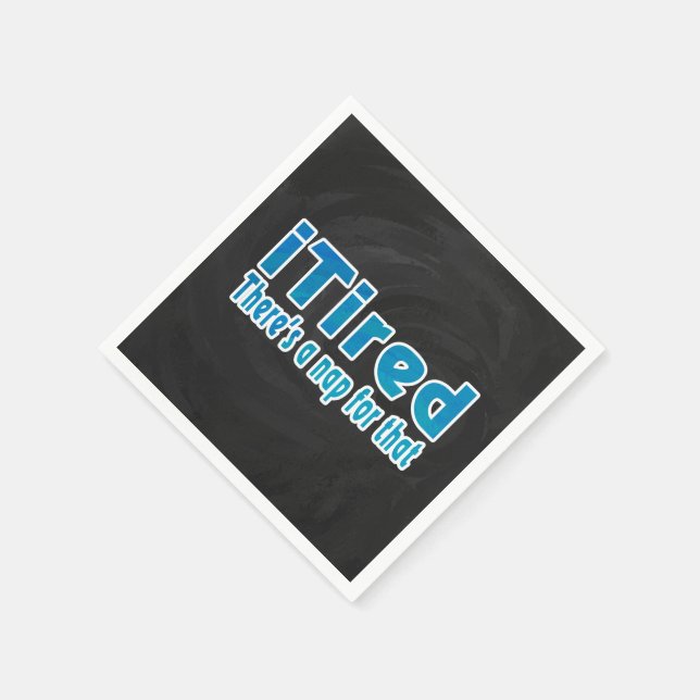 Det finns en karta för det. pappersservett (Hörn)