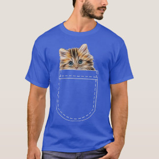 Det finns en kattunge i mitt Pocket Cat t Shirt