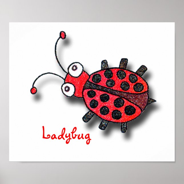 Det finns en Ladybug på min Poster! Poster (Framsidan)