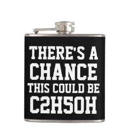 Det finns en möjlighet att detta kan vara C2H5OH Fickplunta