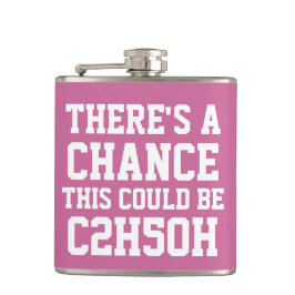 Det finns en möjlighet att detta kan vara C2H5OH Fickplunta