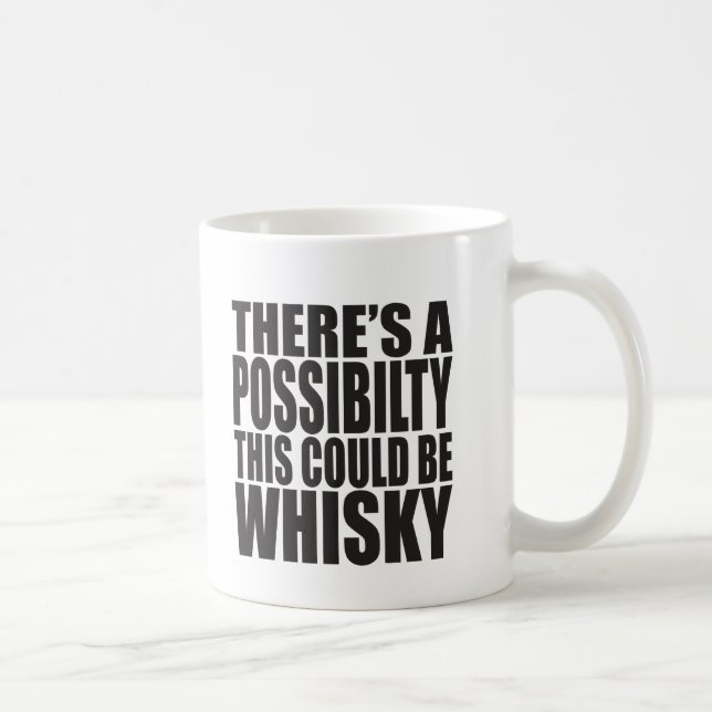 Det finns en möjlighet som denna kunde vara WHISKY Kaffemugg (Höger)