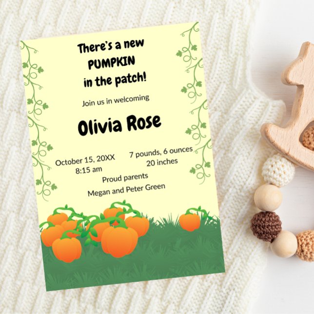 Det finns en ny pumpa i lappen inbjudningar (Skapare uppladdad)