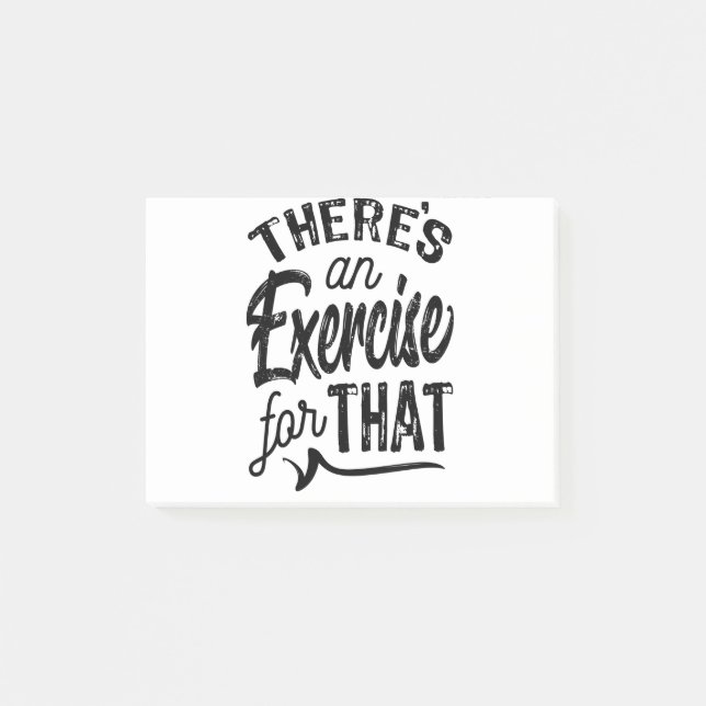 Det finns en övning för det post-it block (Framsida)