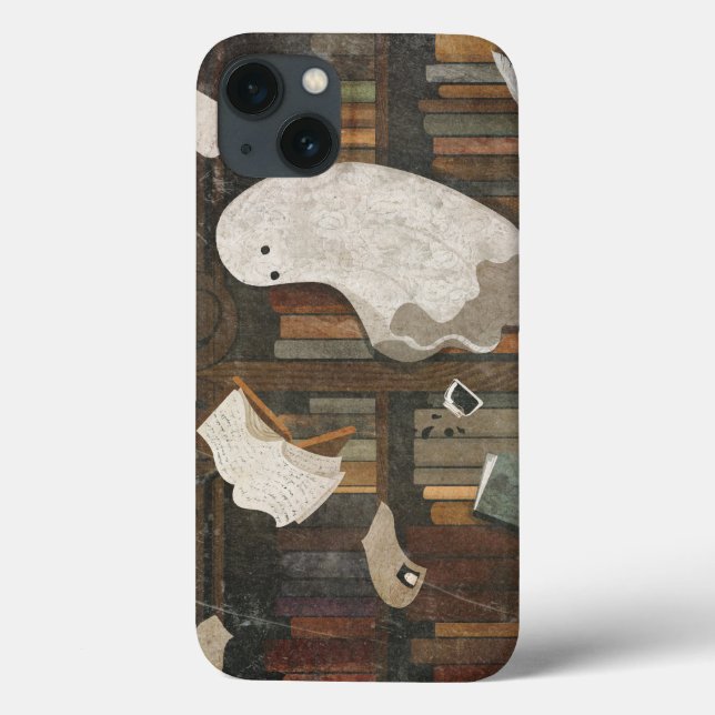 Det finns en poltergeist i Bibliotek (Baksida)