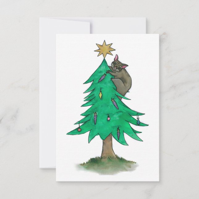 Det finns en Possum i Julgran (Framsida)