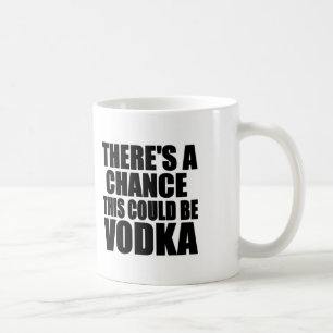 Det finns en riskera som denna kunde vara vodka kaffemugg