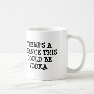 Det finns en riskera som denna kunde vara vodka kaffemugg
