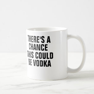 Det finns en riskera som denna kunde vara vodka. kaffemugg