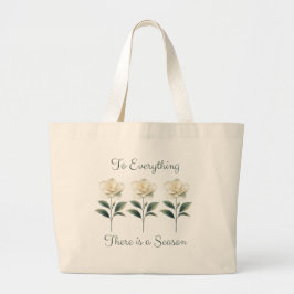 Det finns en säsong Gardenia Tote Bag Jumbo Tygkasse
