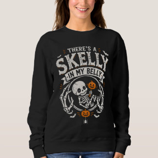 Det finns en Skelett i Min Buk T Shirt