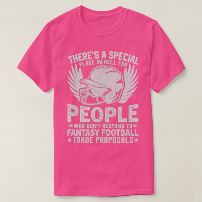 Det finns en Speciell Ställe fantasi-fotboll T Shirt (Design framsida)