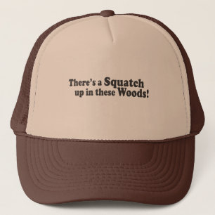 Det finns en Squatch upp i dessa skogen! Åtskilli Keps