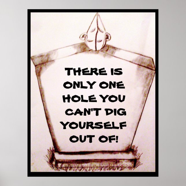 DET FINNS ENDAST EN SAK SOM DU INTE KAN GÖRA POSTER (Framsidan)