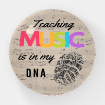 Det finns färgstark musik i min DNA Music Lärare